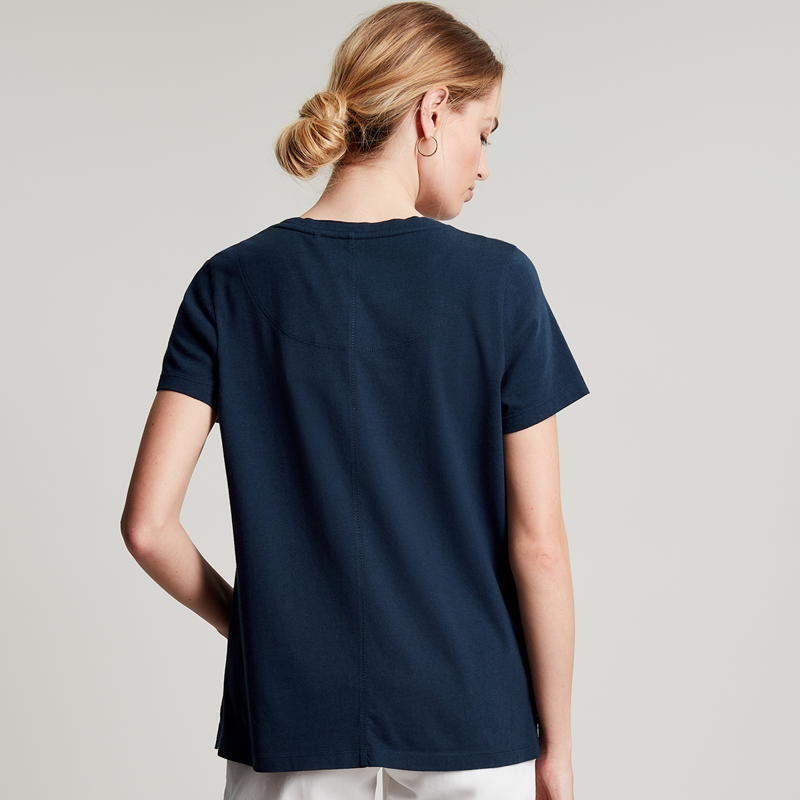 Joules Frankie Crew T-Shirt - French Navy-2